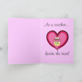 バレンタインスイートショップ先生ズカード シーズンカード (内部)