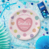 バレンタインスウィートキャンディ誕生日紙プレート ペーパープレート (パーティー)