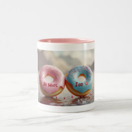 バレンタインスウィートドーナツ ツートーンマグカップ