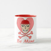 バレンタインスカルカップ マグカップ (中央)