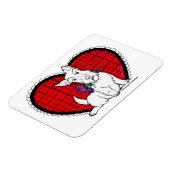 バレンタインスコットランド マグネット (左側)