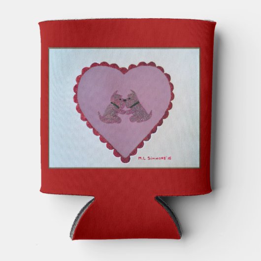 バレンタインスコットランド 缶クーラー (正面)