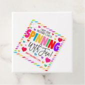 バレンタインスピニングとおもしろいギフトラベル フェイバータグ (インサイチュ)