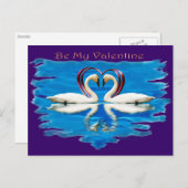 バレンタインスワンコレクション シーズンポストカード (正面/裏面)