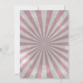 バレンタインスワン 招待状 (裏面)