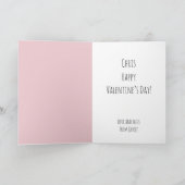 バレンタインズキュートなドールヴァレンティネス カード (内部)