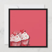 バレンタインズデイカップケーキパーティー シーズンカード (裏面)