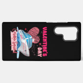 バレンタインズデイクルーズスクワッドバケーショングループマッチ SAMSUNG GALAXYケース (裏面横)