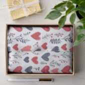 バレンタインズデイスカンジナビアハート 薄葉紙 (ギフト)