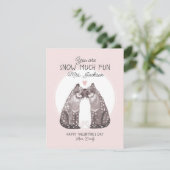 バレンタインズデイスノーレオパード先生バレンタイン シーズンカード (スタンド正面)