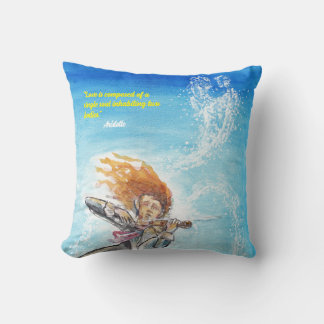 バレンタインズデイソウル美しい引用文 クッション