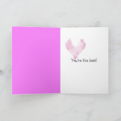 バレンタインズデイチューリップブーケ シーズンカード