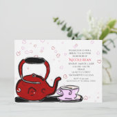 バレンタインズデイティーパーティーシックパーティの招待状 招待状 (スタンド正面)