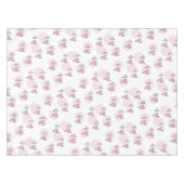 バレンタインズデイテーブルクロスピンクハート ストライプ テーブルクロス (正面(横))