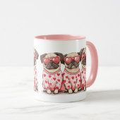 バレンタインズデイプーグドッグ マグカップ (正面右)