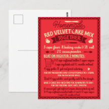 バレンタインズデイホームメイドレッドベルベットケーキレシピ