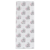 バレンタインズデイワイン抱き枕 ワインギフトバッグ (正面)