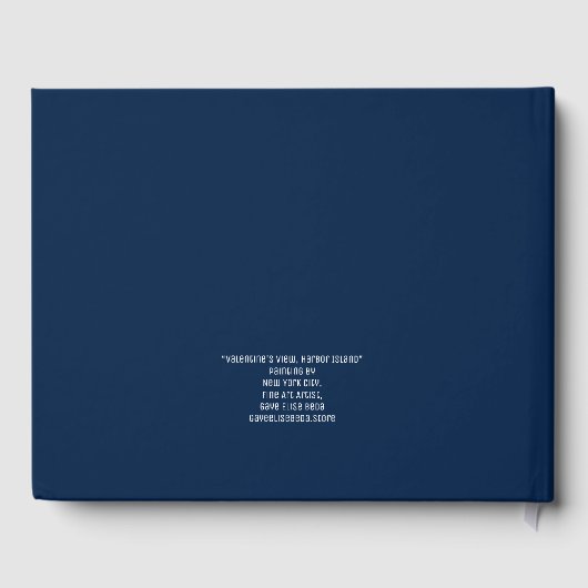 バレンタインズビュー、ハーバーアイランド ゲストブック (裏面)