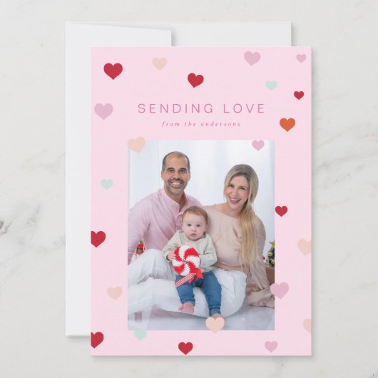 バレンタインズリトルハートフローティング シーズンカード (正面)