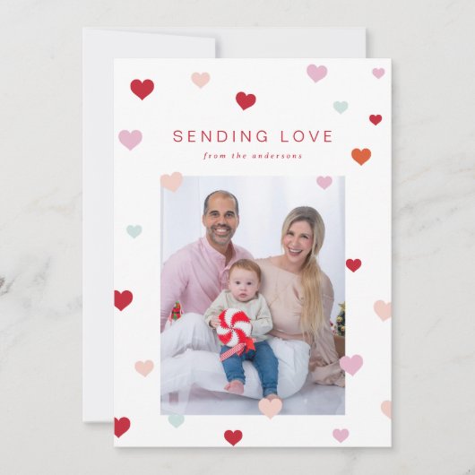 バレンタインズリトルハートフローティング シーズンカード (正面)