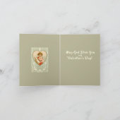 バレンタインセントルイスDe Montfort Prayer シーズンカード (内部)