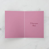 バレンタインソフトハート シーズンカード (内部)