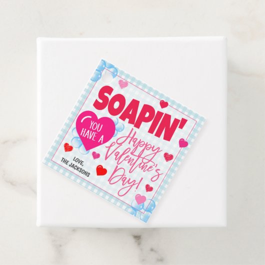 バレンタインソープギフトラベル フェイバータグ (インサイチュ)