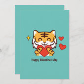 バレンタインタイガーハート シーズンカード (正面/裏面)