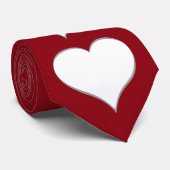 バレンタインタイレッドバレンタインのハートネクタイ ネクタイ (ロール)