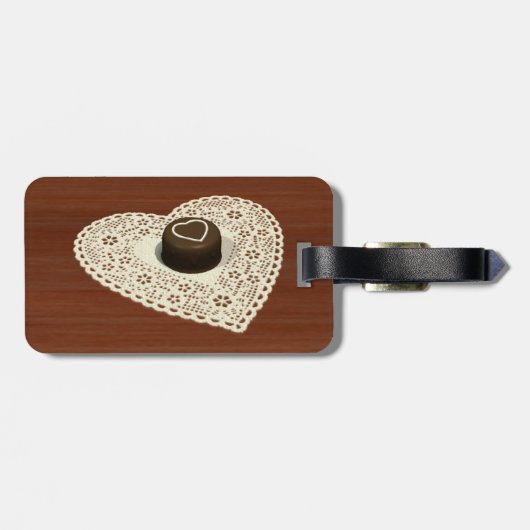 バレンタインチョコレート ラゲッジタグ (裏面横)