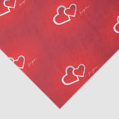バレンタインティッシュペーパー 薄葉紙 (詳細)