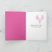 バレンタインテディベアinキャンディハート シーズンカード (内部)