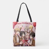 バレンタインデアニメトートバッグ トートバッグ (裏面)