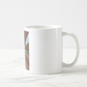 バレンタインデイアートプリント コーヒーマグカップ