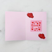 バレンタインデイウェスティーカード シーズンカード (内部)