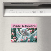 バレンタインデイエンジェルとバラマグネット マグネット (インサイチュ (食洗機))