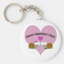 バレンタインデイカタツムリ キーホルダー