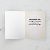 バレンタインデイカードデザイン シーズンカード (内部)