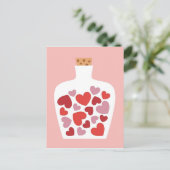 バレンタインデイカードデザイン シーズンポストカード (スタンド正面)