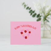 バレンタインデイカード2025 ポストカード (スタンド正面)