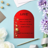 バレンタインデイカード アクリル招待状 (インサイチュ (ウェディング))