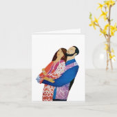 バレンタインデイカード カード (黄色い花)