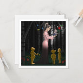 バレンタインデイカード カード (正面/裏面インサイチュ)