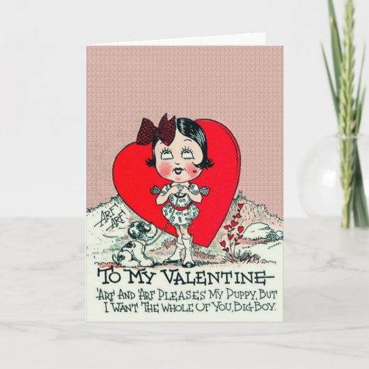 バレンタインデイカード サンキューカード (正面)