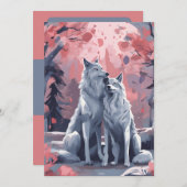 バレンタインデイカード シーズンカード (正面/裏面)