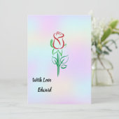 バレンタインデイカード シーズンカード (スタンド正面)