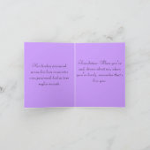 バレンタインデイカード シーズンカード (内部)