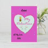 バレンタインデイカード シーズンカード (スタンド正面)