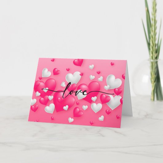 バレンタインデイカード シーズンカード (正面)