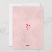 バレンタインデイカード シーズンカード (裏面)